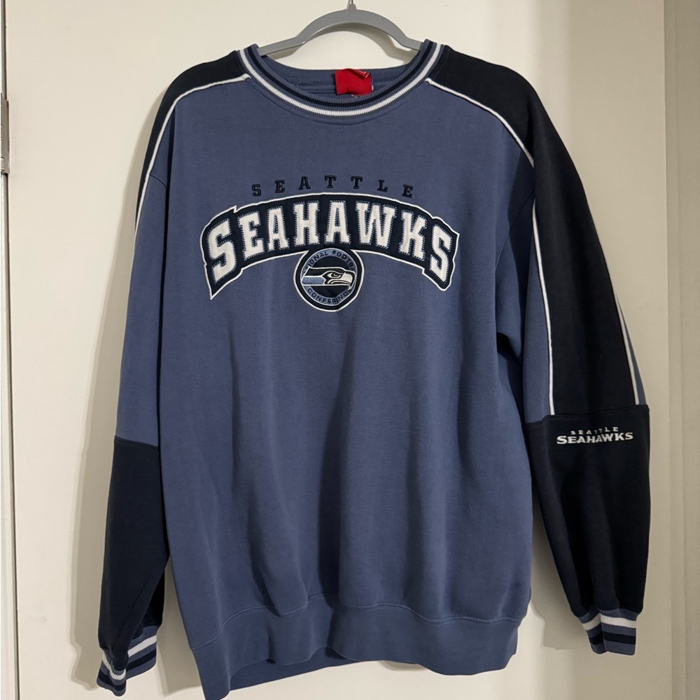 Seattle Seahawks Men's Blue Sweater